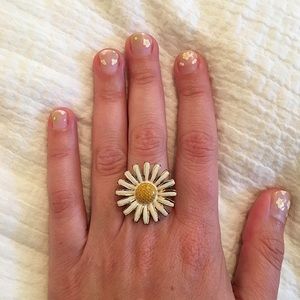 Adjustable Daisy Ring